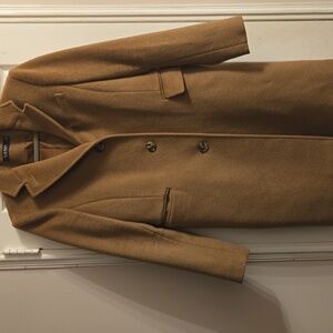 Ralph Lauren Tan Wool Coat NWOT size 4